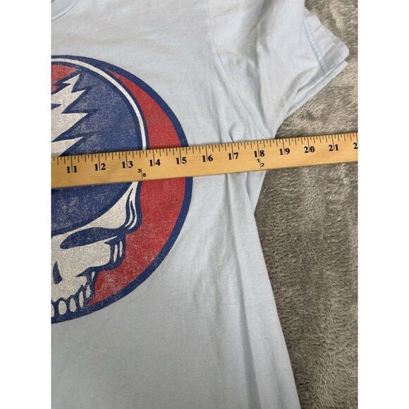 Grateful Dead Short Sleeve Band T Shirt Men's Size Medium Blue - Picture 6 of 8